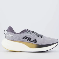 Tênis Fila Racer Speedzone Cinza e Dourado