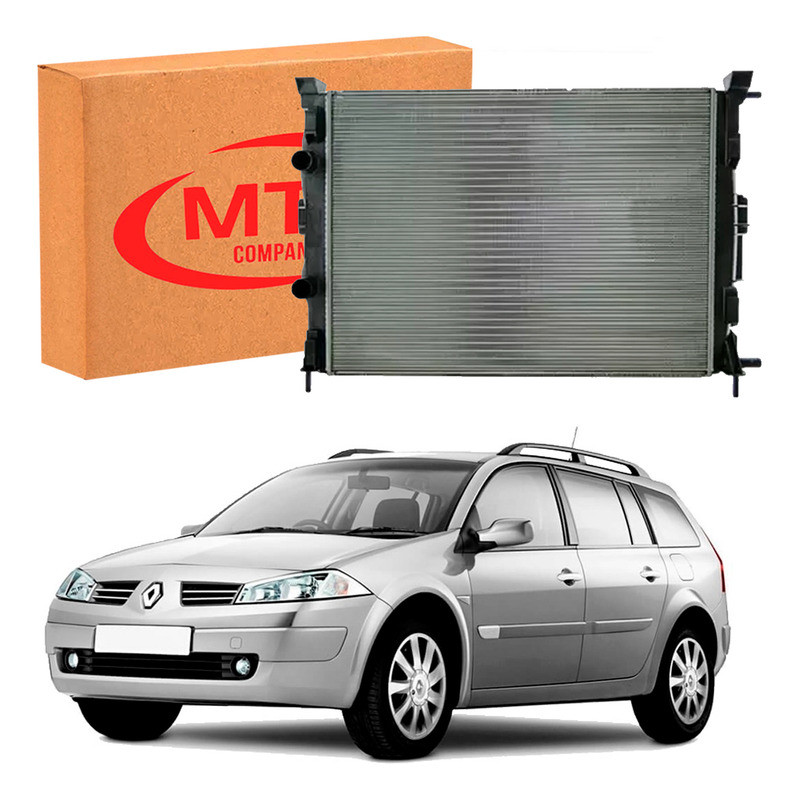 Radiador Agua Megane Grand Tour 1.6 2.0 16v 2006 A 2012