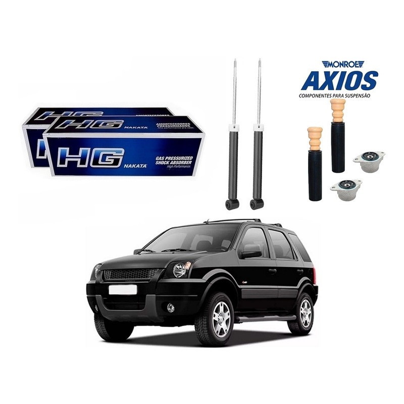 Kit Amortecedor Traseiro Ecosport 1.6 2.0 2003 A 2007