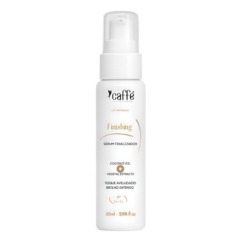 Sérum Finalizador De Cabelo Caffé Finishing Óleo D Coco 65ml
