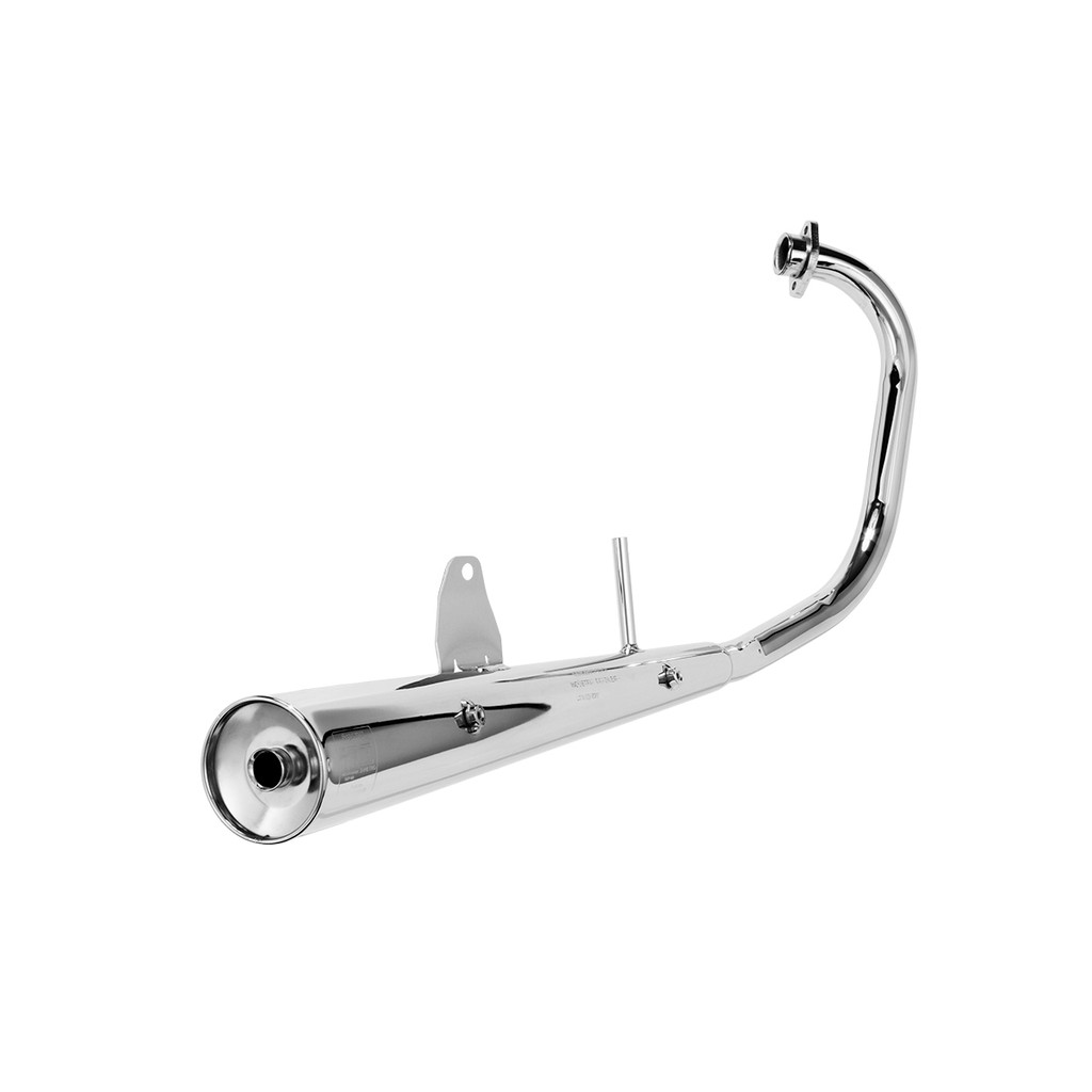 Detalhes do Escapamento Gemoto Mini Ml 1 Abafador  Ybr 125 Factor 2009 À 2015 com Suporte para Protetor