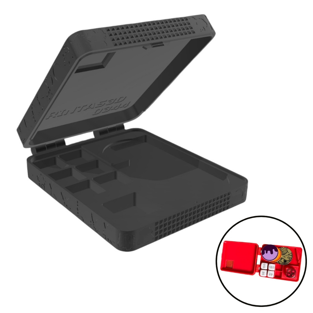 Case Dice Box Para Token Moeda Para Pokémon TCG Card Game