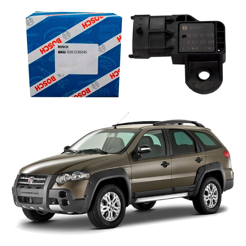 Sensor Map Bosch Palio Adventure 1.8 8v 2008 A 2010