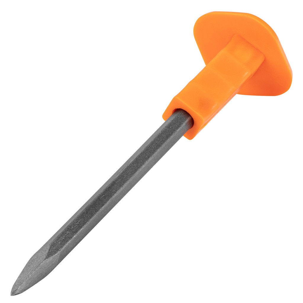 PONTEIRO, SEXTAVADO, ACO CARBONO, CABO PLASTICO COM PROTETOR, 300MM, 1PC // SPARTA