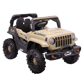 Carro Elétrico Infantil Mini Jipe Off-Road Bege Zippy Toys em Oferta na Shopee