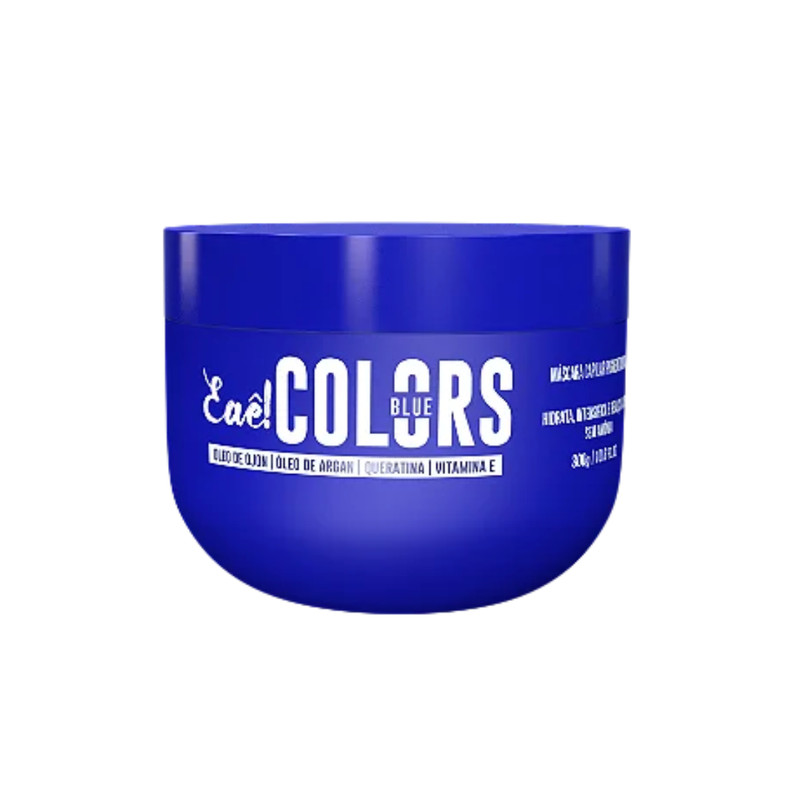 Máscara Ativadora de Tons Eaê Colors Blue Royal 300g - Eaê!
