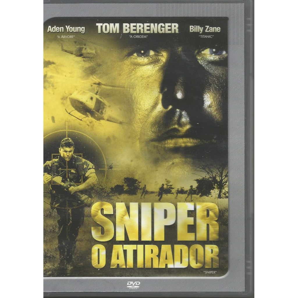 Dvd - Sniper O Atirador - Tom Berenger - Lacrado