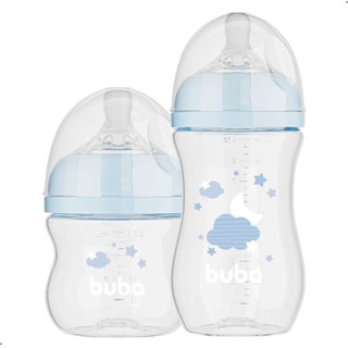 Kit Mamadeira Anticólica Buba 120ml e 270ml Easy Flow em Oferta na Shopee