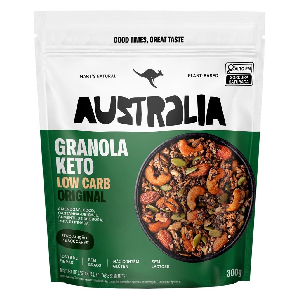 Harts - Granola Australia Keto Low Carb - 300g - Original