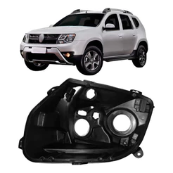 Carcaça Farol Duster 2010 2011 2012 2013 2014 2015