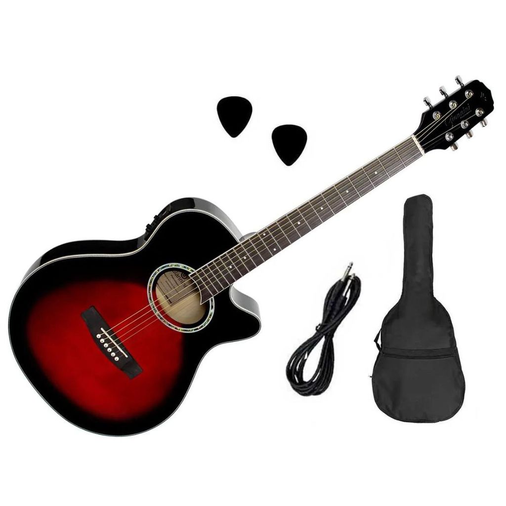 Violão Giannini Aço GSF-1D CEQ Mini Jumbo Eletroacústico