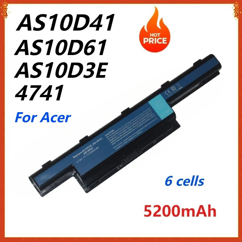 Bateria Para Laptop AS10D41 4741 , Acer Aspire 5336 5342 5349 5551 5560G 5733 5733Z 5741 5742G 5742Z 5742ZG 5749 5750 57