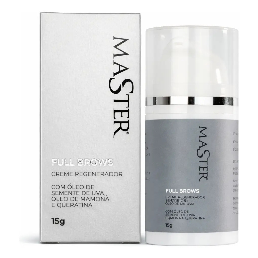 Creme Regenerador Master Full Brows Cílios E Sobrancelhas 15g