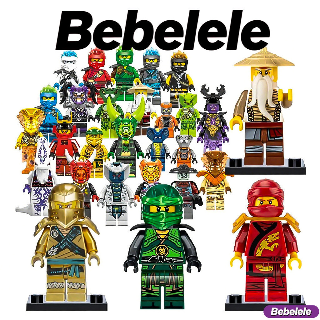 Mini Figura de Ninja Blocos de Montar Brinquedo&BELE112 3AQM VEBI