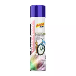 Tinta Spray Mundial Prime Metálica Azul 400ml