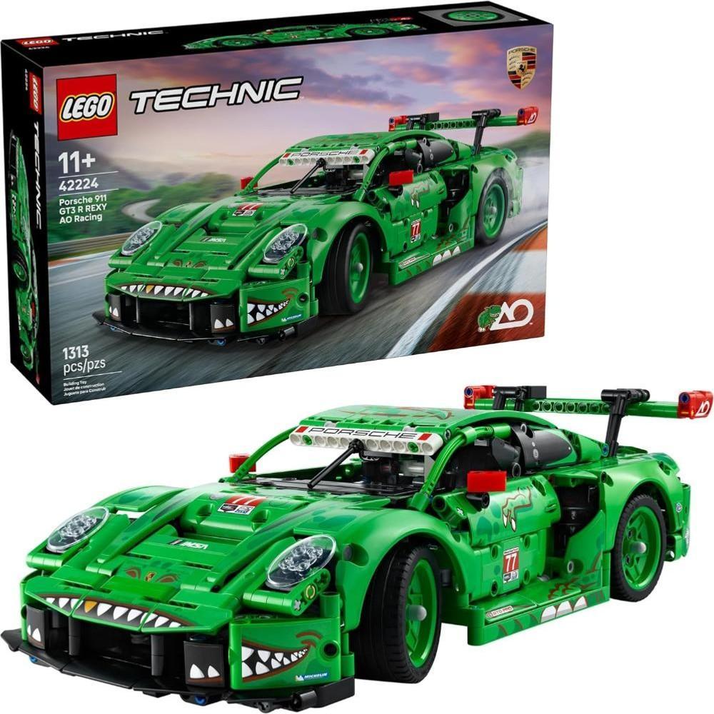 LEGO Technic Carro Porsche 911 GT3 R Rexy AO Racing 42224