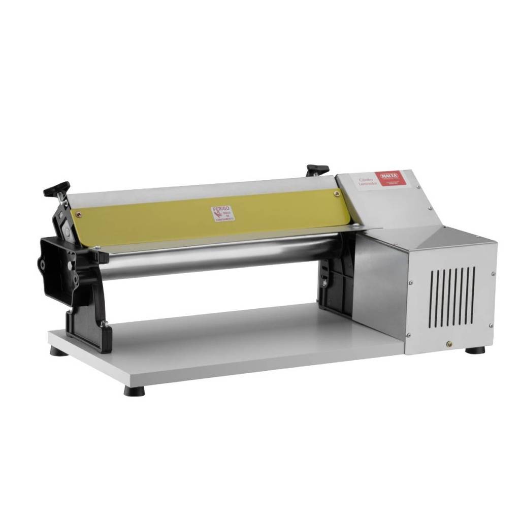 Cilindro Laminador Elétrico Massas 40cm Bivolt Inox
