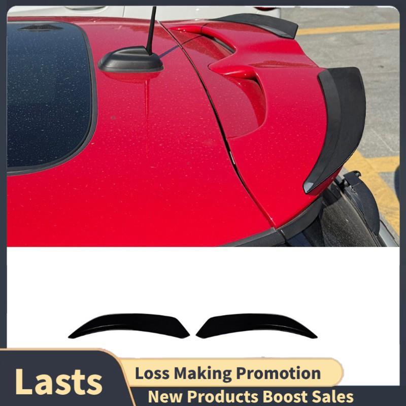 Para JCW F55 F56 2014-2024 Spoiler Traseiro Extensão De Asa Barbatanas Labiais
