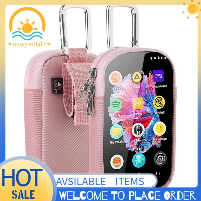 Para Reprodutores De MP3 E MP4 , Com Janela Transparente Armazenar Fones De Ouvido , Cabos USB Cartões De Memória (Rosa)