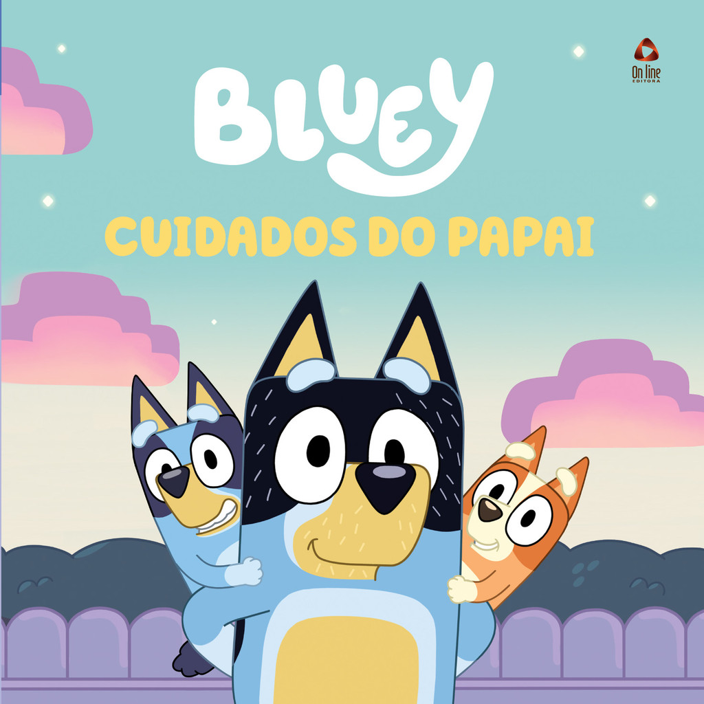 Bluey Livro de História - Cuidados do Papai