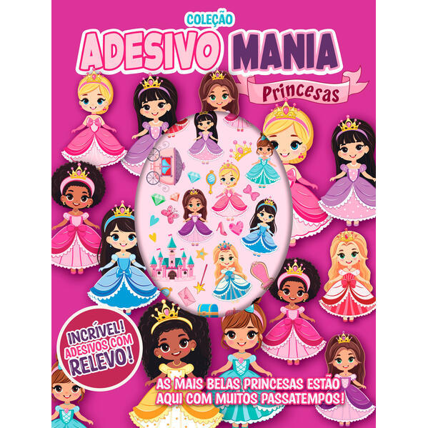 Coleção Adesivo Mania - Princesas