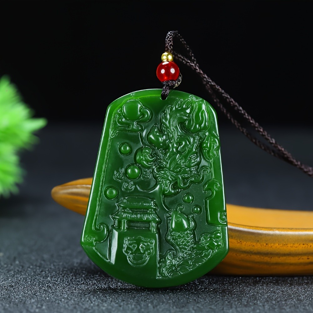 One Piece Espinafre Peixe Verde Leap Longmen Homens Mulheres Pingente Pingente Pingente