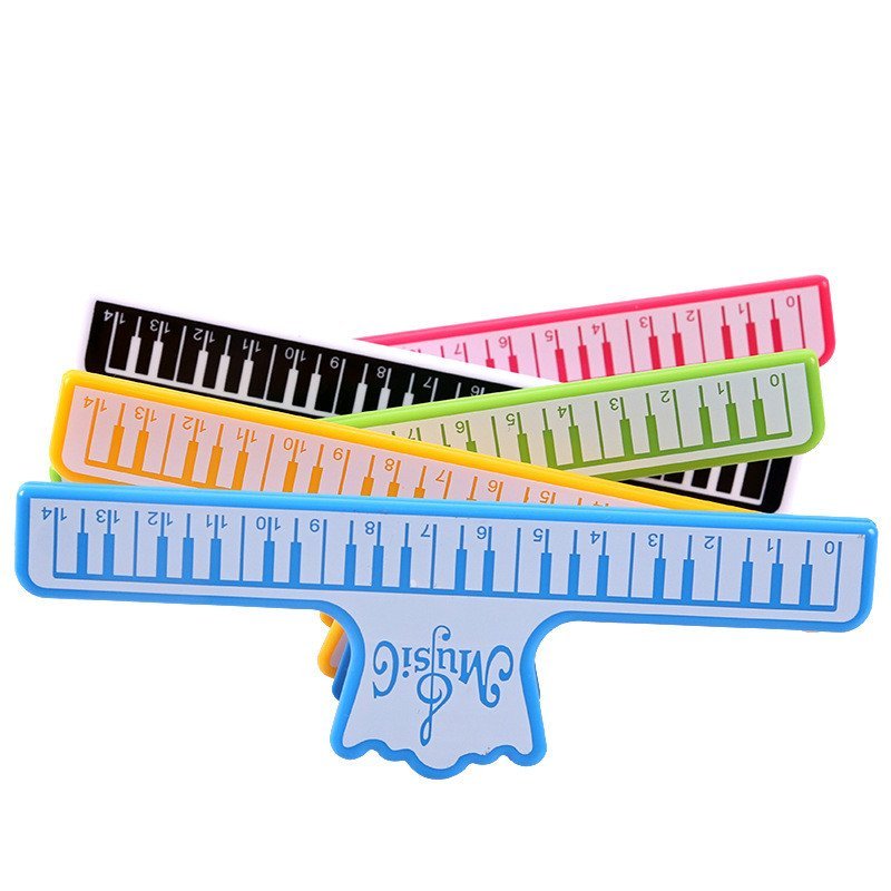 Clipe para partitura de piano, clipe de plástico para livros, acessório para instrumentos musicais, clipe para partitura