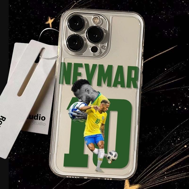 Capa protetora transparente para MOTO G04 G13 G14 G15 G20 G22 G32 G34 G35 G60 G84 Padrão Neymar