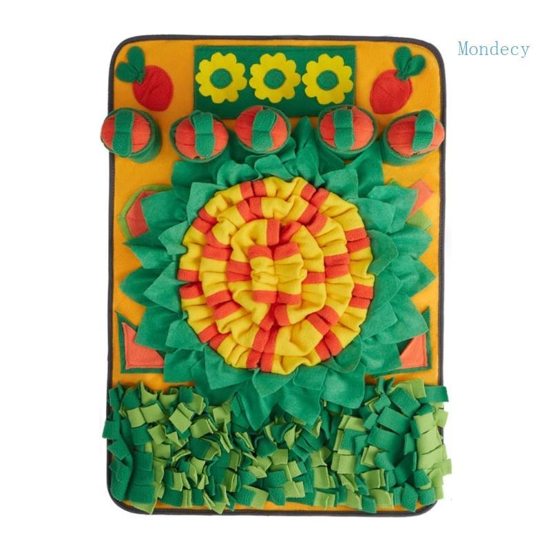 O Tapete De Alimentação Colorido Mon Snuffle Pad Incentiva A Habilidade Natural De Forrageamento Para Cães De Estimação