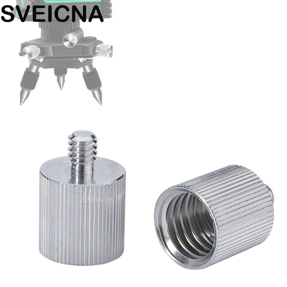SVEICNA Tripé Adaptador Equipamentos Acessórios Para 1/4 Rosca Laser Nível Rangefinder 5/8 " Suporte De Parafuso Fotográ
