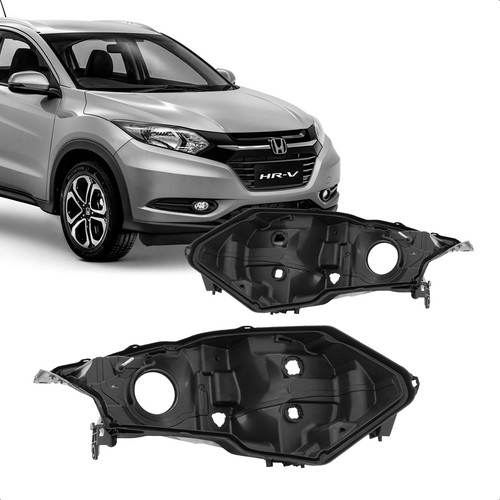 Par Carcaça Farol Hrv 2015 2016 2017 2018 Com Regulador