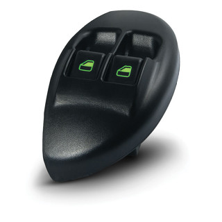 Botão Interruptor Vidro Elétrico Palio Young Verde Duplo Esquerdo em Oferta na Shopee