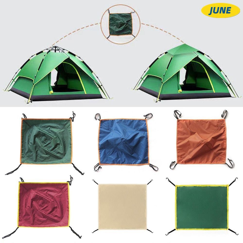 Junho Fly/Capa De Rede Durável À Prova D'água Para Acampamento Ao Ar Livre , Viagem , Abrigo Solar 3-4 Pessoas