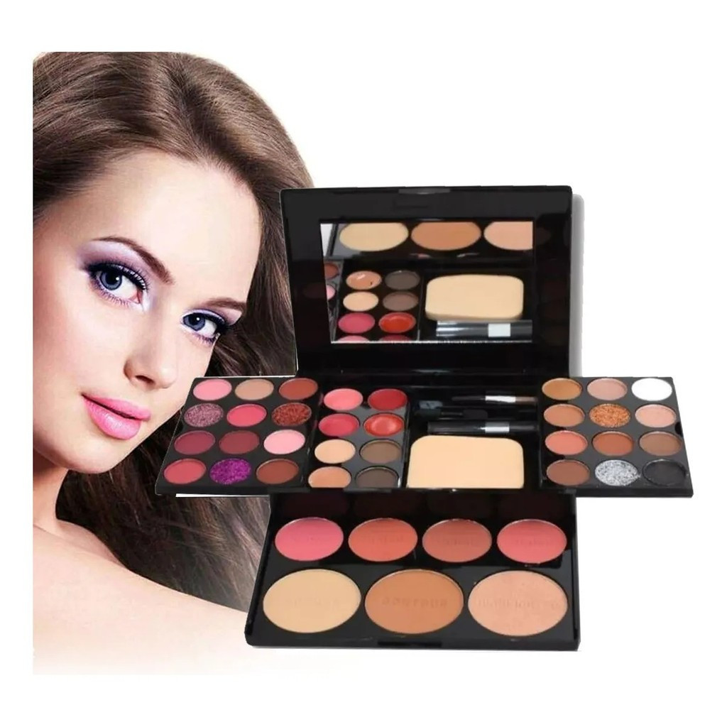 ✨   Conjunto de maquiagem Sarah's Beauty Joy S6382 |   Estojo de Maquiagem Premium |   Conjunto completo de ferramentas
