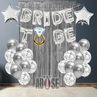 Kit Despedida de Solteira Painel + Balões Bride 1 Cortina em Oferta na Shopee