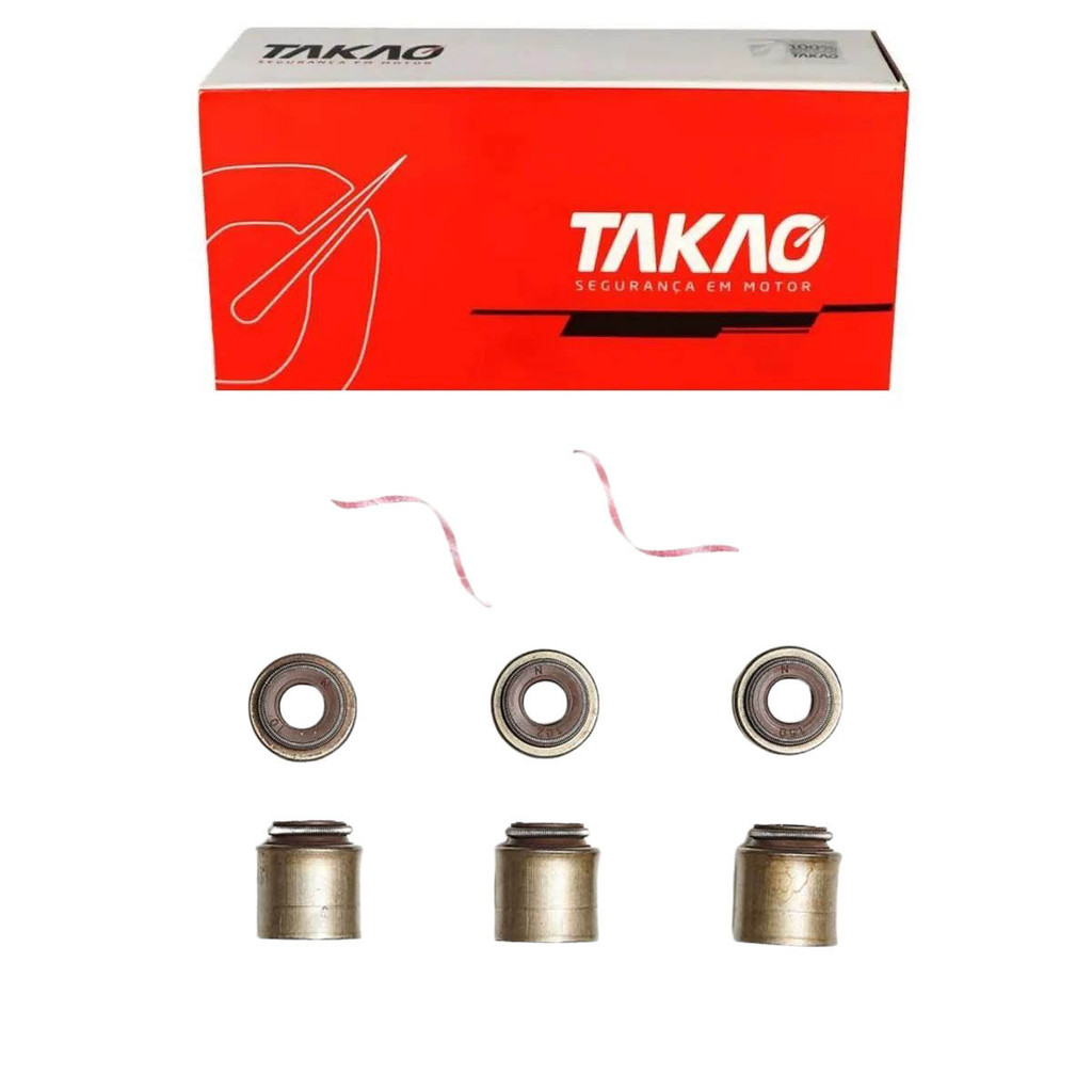 Retentor De Valvulas Towner 0.8 6V 1993 A 1999 / Charade 1.0 6V 1994 A 1996 / Cuore 0.8 6V 1995 A 1998 - Takao Rvda08