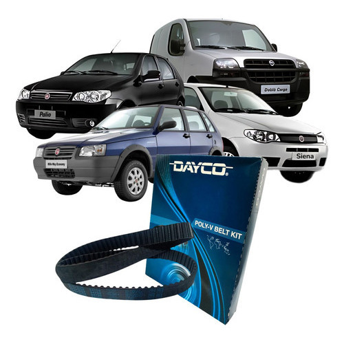 Correia Dentada - Fiat Palio / Uno / Siena / Linea / Bravo / Doblo - Dayco