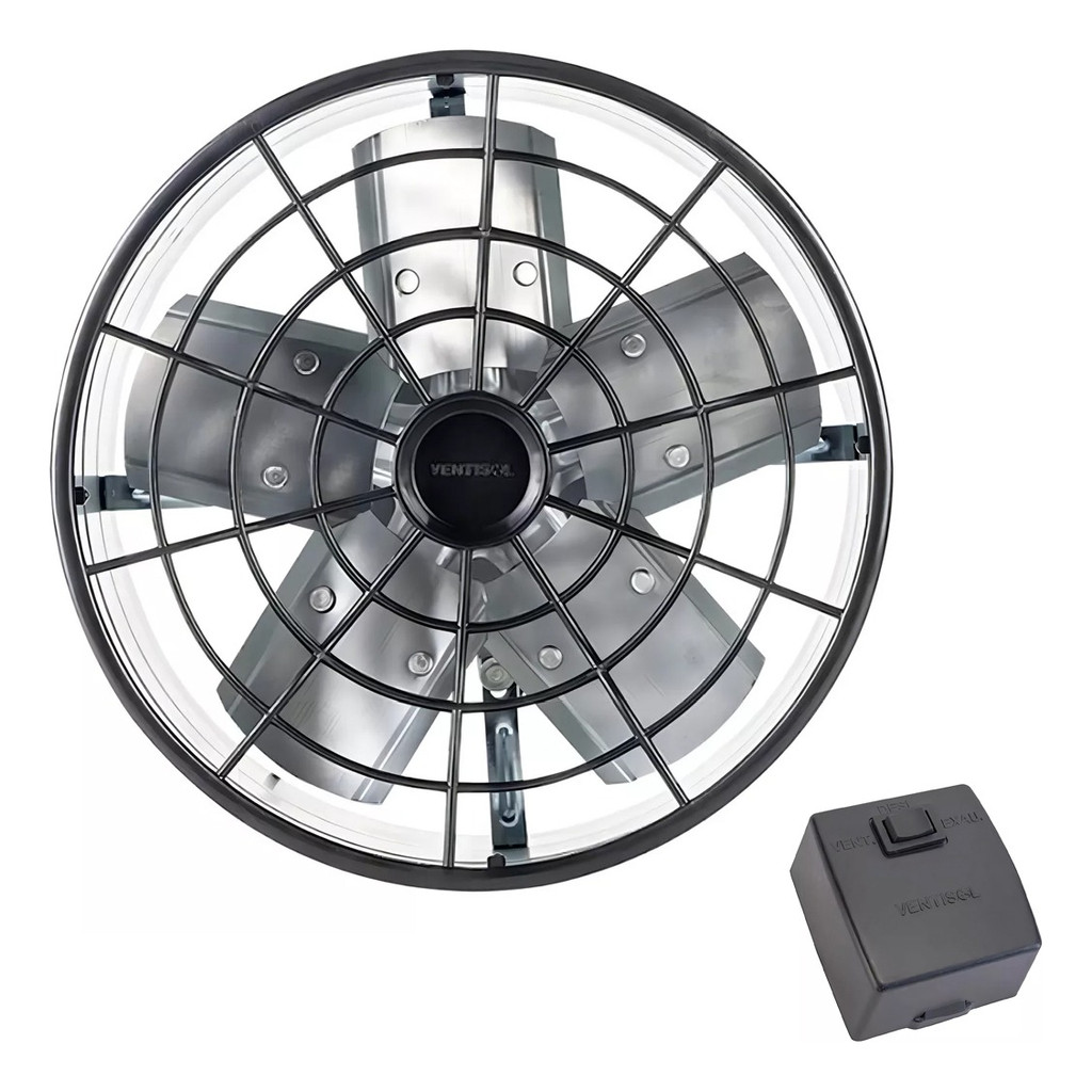 Exaustor Ventilador Comercial Ventisol 30cm Cozinha, galpões
