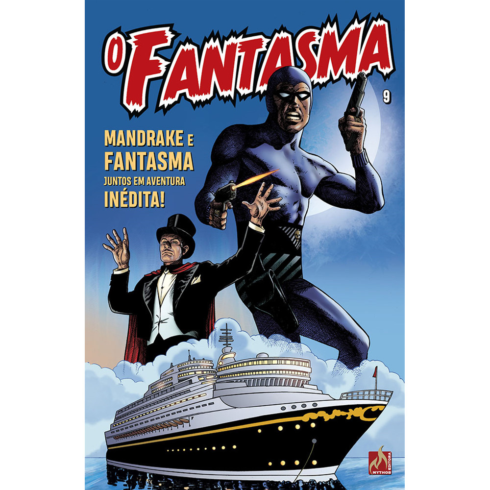 Capa do livro O Fantasma - volume 9