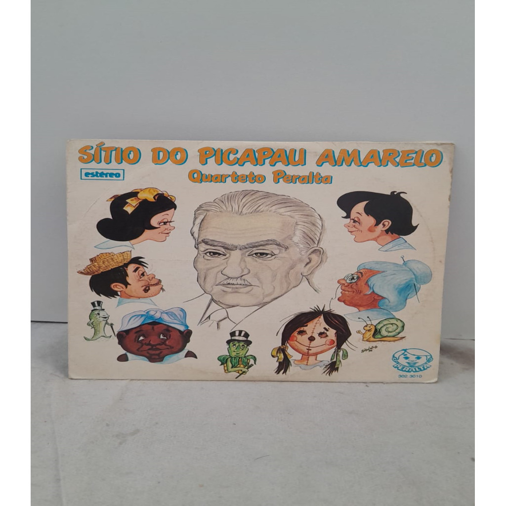VINIL quarteto peralta disco compacto sitio do picapau amarelo - quarteto peralta