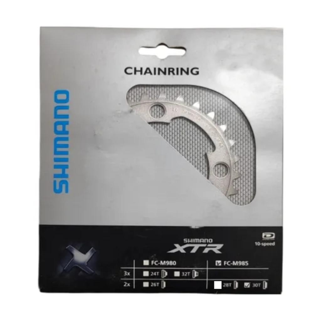 Coroa Shimano XTR FC-M985 30 Dentes 2x10 Velocidades