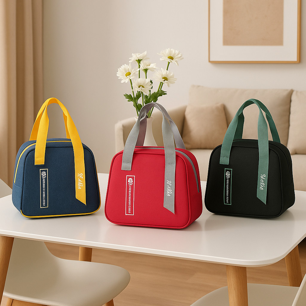 Bolsa Térmica  para Marmita Quente e Frio Lancheira para Passeio praia cachoeira Escola