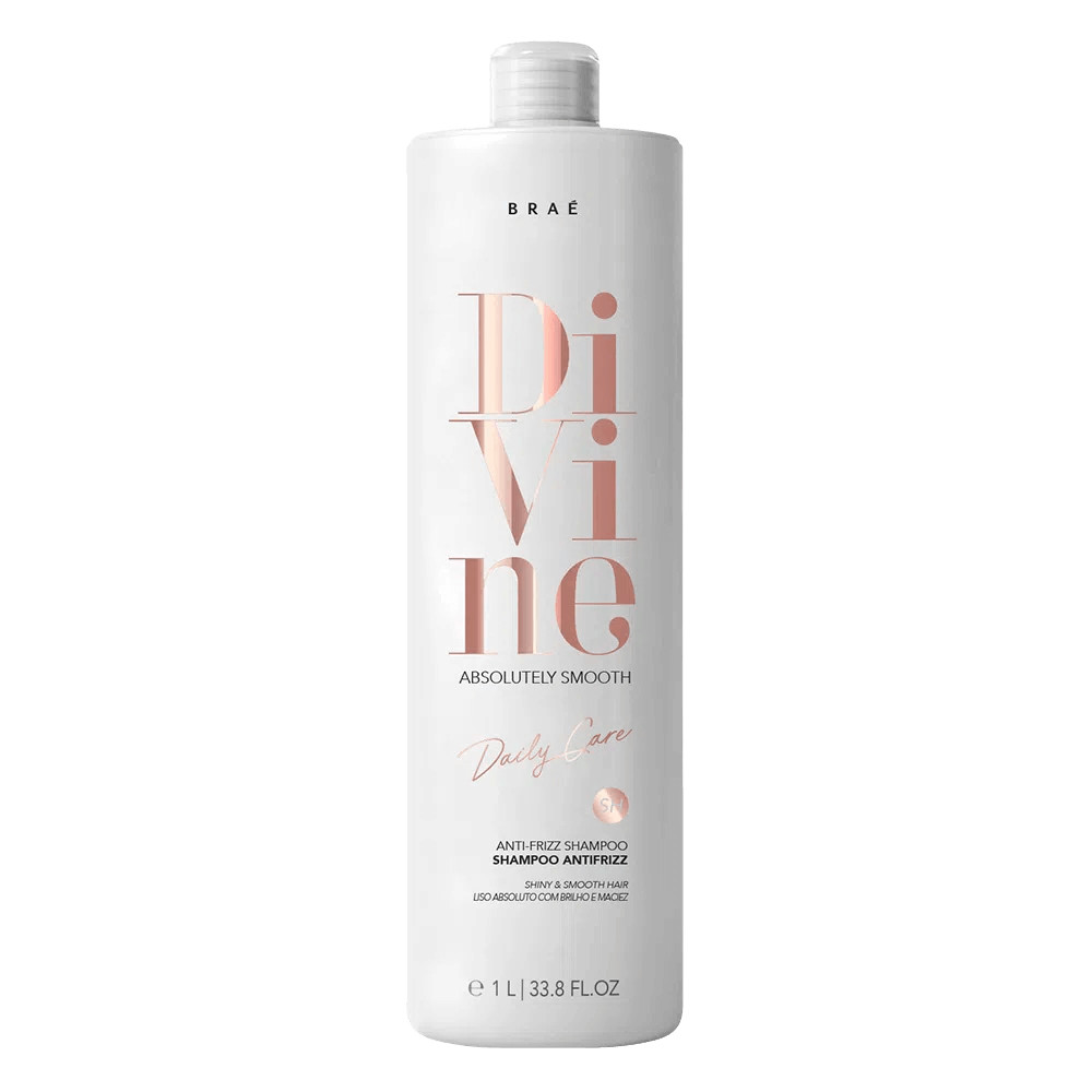 Shampoo Braé Divine Antifrizz 1000ml em Oferta na Shopee