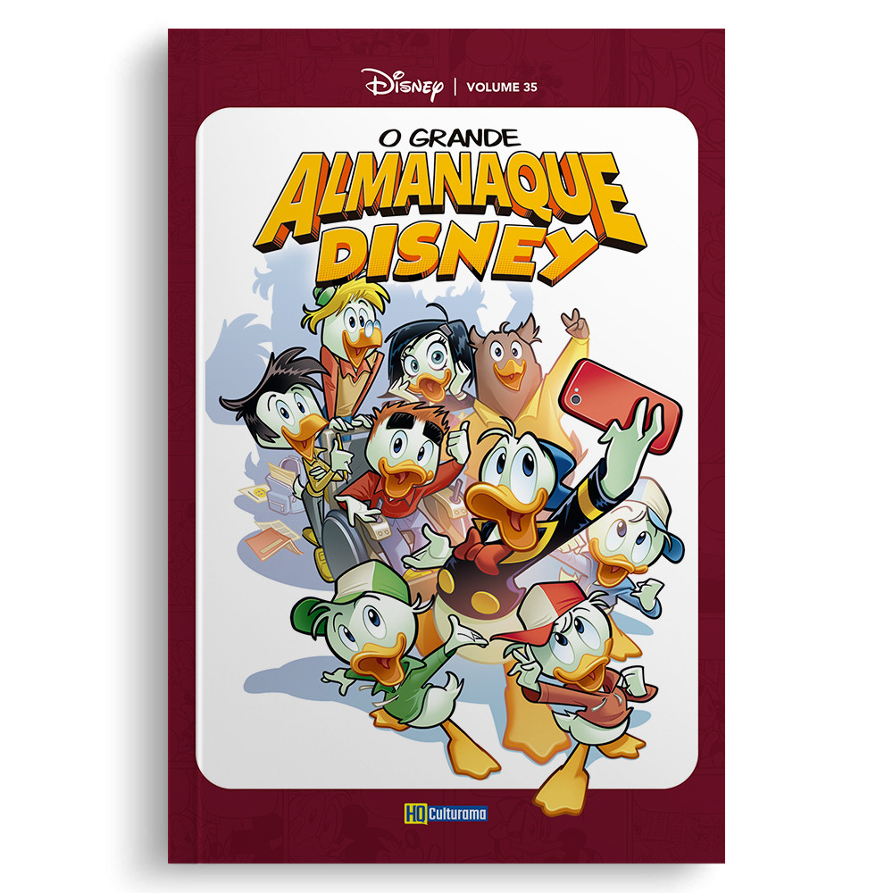 Capa do livro Comics - O Grande almanaque Disney - Vol. 35 - Culturama Editora