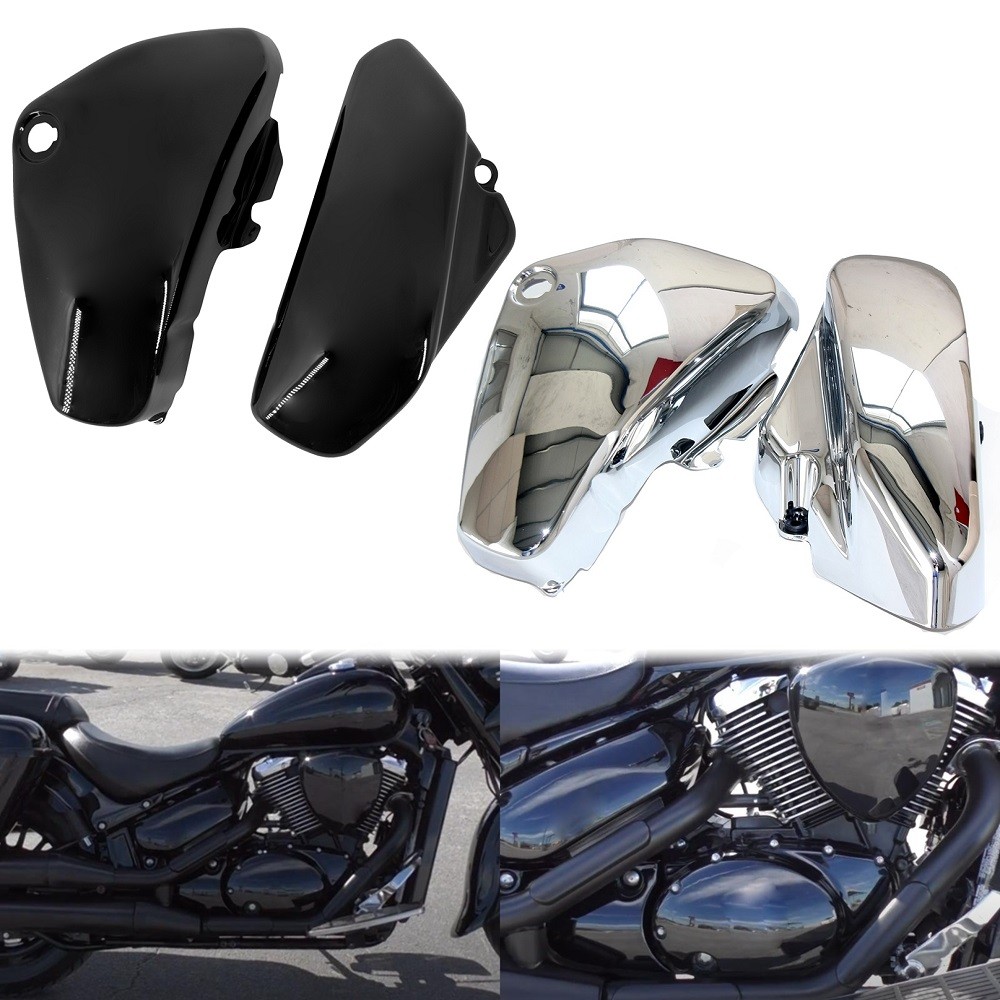 Motocicleta ABS Lado Esquerdo/Direito Carenagem Guarda Tanque De Óleo Bateria Capa Para Suzuki Boulevard Voluisa C50 VL8