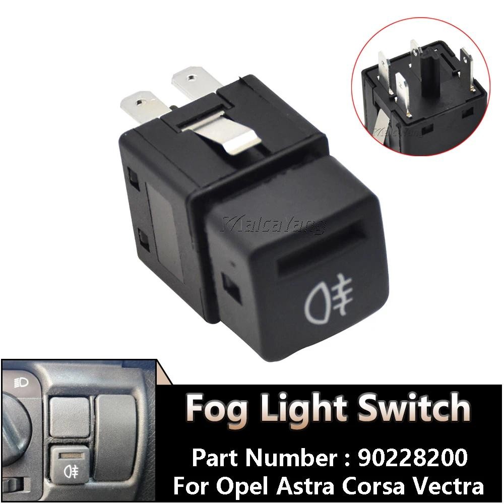 90228200 Interruptor De Controle De Luz De Nevoeiro Do Carro Botão De Pressão Da Lâmpada Para Opel Astra F Corsa Vectra 
