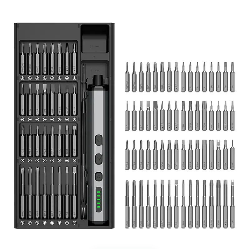 Kit Chave Elétrica Multifunção 68 em 1 Para Manutenção Torx Fenda em Oferta na Shopee