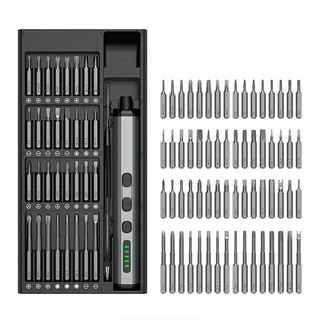 Kit Chave Elétrica Multifunção 68 em 1 Para Manutenção Torx Fenda