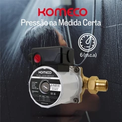 Bomba Pressurizadora De Água TP 20 Bronze Aguenta Até 90°C 220v