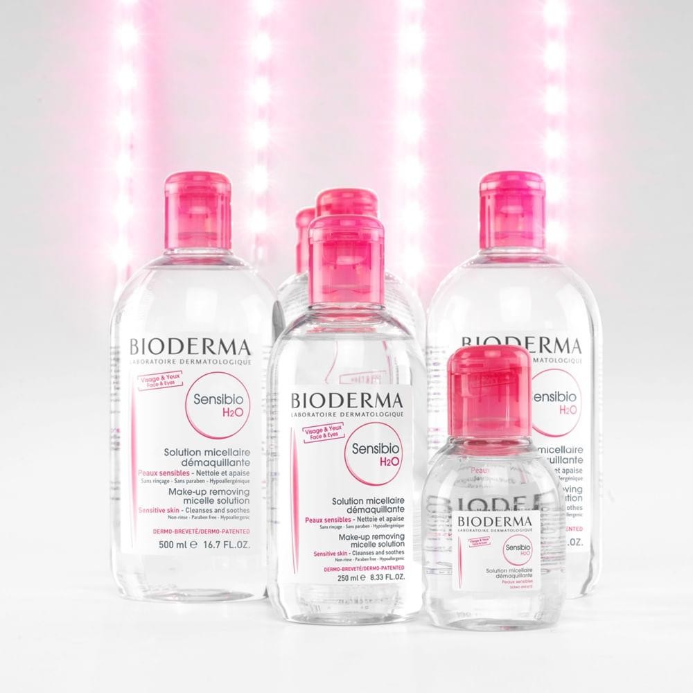 ÁGUA MICELAR CALMANTE BIODERMA SENSIBIO H2O 500ML — imagem 2 de 2